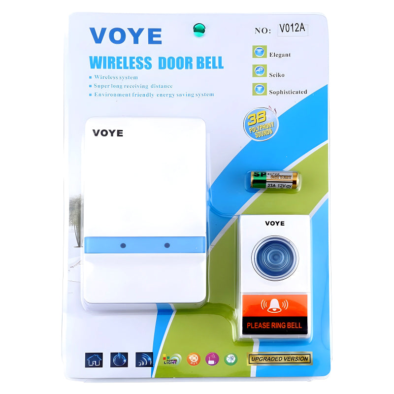 VOYE Wireless Remote Bell – Reliable, Convenient, and Effortless Alerting