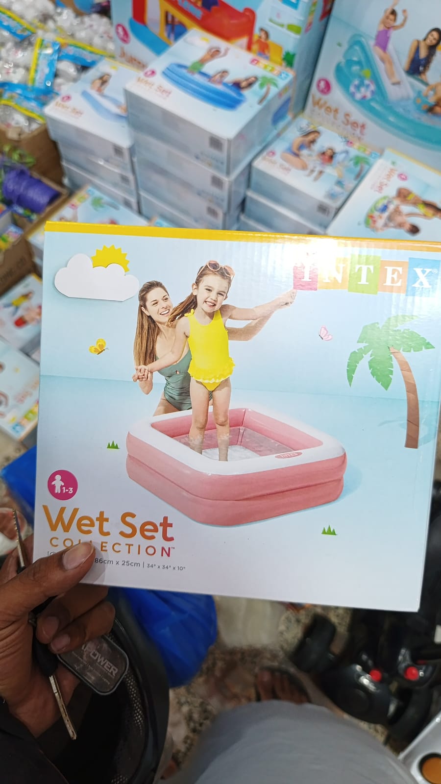 Intex Inflatable Pool for Kids – Wet Set Collection | 2ft, 3ft & 5ft Sizes